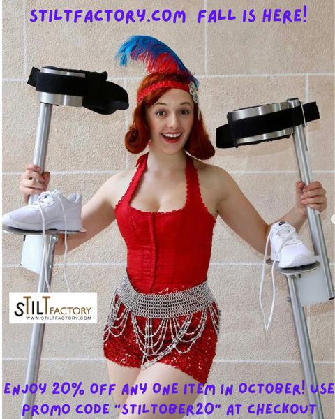 Fall is here. Enjoy 20% off any one item in October. Use promo code STILTOBER20 at checkout.